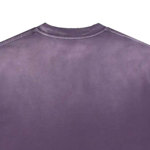 เสื้อยืดพิมพ์ลายดิจิตอลแบบกำหนดเอง ล้างสีด้วยกรด ทำให้สีซีดจาง จำหน่ายจำนวนมาก พิมพ์โลโก้ตามสั่ง เสื้อยืดผู้ชายคุณภาพพรีเมียมแบบสีซีดจาง - Product Image 4