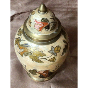 Vase Moderne en Laiton Doré Texturé, Forme de Pot à Gingembre Élégant, Vase Décoratif de Table pour Bouquet de Pivoines Artificielles, Cadeau de Mariage - Product Image 6
