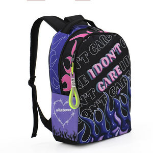 <b>Lightweight</b> 20 Inch Oxford Fashion Anti-Theft Student & Kids <b>Backpack</b> Unisex Waterproof Large Capacity 20-36L Zipper Closure - Product Image 1