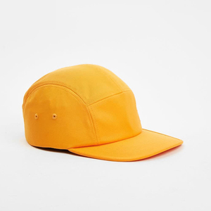 Casquette de camping à 5 panneaux à profil bas avec impression de logo personnalisé pour adultes, sport, 100% coton, unisexe, en gros, qualité supérieure - Product Image 2