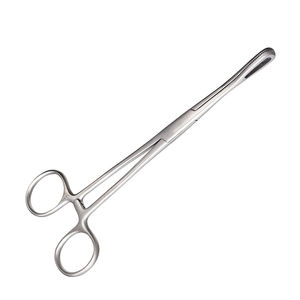 Lot de 12 pinces à éponges droites Rampley de 12 pouces, dentelées, en acier inoxydable, instruments chirurgicaux et vétérinaires de maintien par ORTHO GENIX - Product Image 1