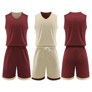Uniformes de Baloncesto Personalizados de Último Diseño para Adultos, 100% Poliéster, Sin Mangas, Transpirables, Tallas Grandes, Logotipo Personalizado en Color de Alta Calidad - Product Image 2