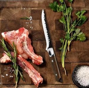 Professional Handmade Stainless Steel Meat Fillet Chef <b>Knife</b> Damascus Blade Customized Wooden Handle Steel <b>Craft</b> International - Product Image 6