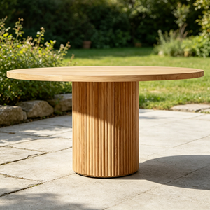 High End Easy Cleaning Luxury Beautiful <strong>Garden</strong> Patio <strong>Table</strong> Wood Dining Outdoor Furniture <strong>Set</strong> Hotel Apartment - Product Image 2