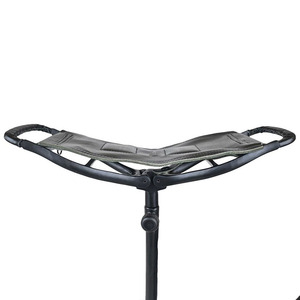 Wholesale handmade leather hunting <b>stool</b> <b>folding</b> tripod camping <b>stool</b> OEM supplier custom branding export outdoor furniture - Product Image 3