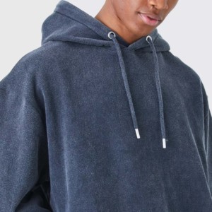 Sudaderas con Capucha Vintage 2025 para Hombre, 100% Algodón, Lavado Ácido, Cierre Completo, Estampado en Varios Colores, Tallas hasta 6XL para Invierno - Product Image 3