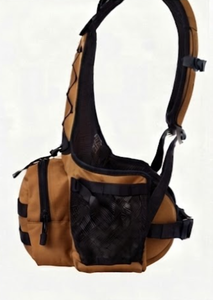 Gilet de chasse tactique en tissu Oxford beige, système MOLLE, multifonctionnel, pour activités de plein air, bretelles réglables, taille universelle - Product Image 6