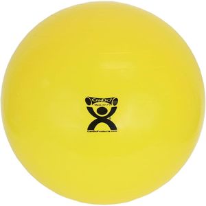 Palla da ginnastica gonfiabile in vinile PVC antiscivolo blu da 12 pollici con capacità di carico di 300 libbre - Product Image 3