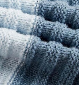 Suéter de punto acanalado holgado para mujer, jersey cómodo de manga larga para otoño, tejido transpirable para uso diario - Product Image 4