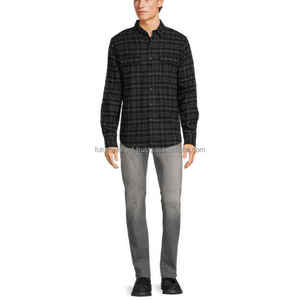 Camisa de Hombre, Corte Entallado, Manga Larga, Estilo Casual de Negocios, Estampada, Formal - Product Image 3