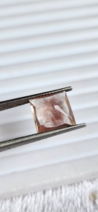 Pierre de soleil d'Oregon naturelle, taille princesse, magnifique forme carrée, pierre précieuse en vrac pour la fabrication de bijoux, disponible à prix de gros. - Product Image 5