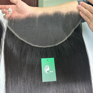 Fermeture frontale en dentelle HD mince numérique élevée vietnamienne, vendeur frontal en dentelle suisse transparente HD, film transparent HD Lace Frontal - Product Image 5