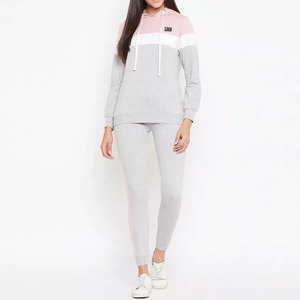 Custom Logo Women 2 Piece Tracksuit Set Manufacturer <b>Ladies</b> <b>Jogging</b> <b>Suit</b> Sportswear Hoodie Sweatpants Wholesale OEM - Product Image 4