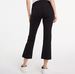 OEM Wholesale Custom Logo Capri Pants for Women Bootcut Yoga Pants High Waisted <b>Flare</b> <b>Leggings</b> Casual Work Pants - Product Image 2