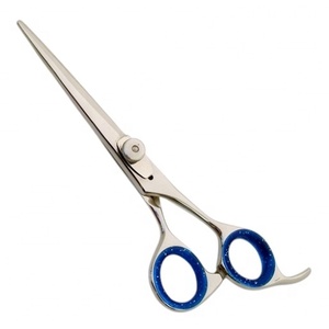 KOUNAIN Ciseaux de coupe de cheveux droits en acier inoxydable professionnels Rasoir tranchant pour salon de coiffure et de beauté Utilisation confortable - Product Image 5