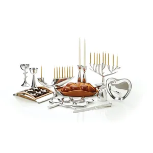 Stainless Steel <b>Tree</b> <b>Branch</b> Candelabra with 9 Candle Holders for Home Decoration - Product Image 4