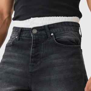 Pantalones Cortos de Mezclilla para Hombre de Buena Calidad, 100% Algodón, Ecológicos, de Color Sólido, Último Diseño, Cómodos, de Secado Rápido, Diseño Personalizado - Product Image 5
