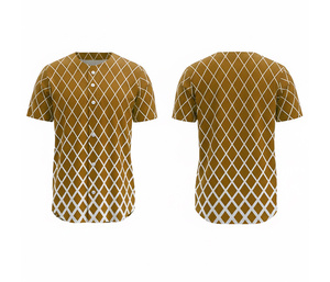 Elegante Camiseta de Béisbol para Equipo – Impresión por Sublimación Personalizada |   Uniforme de Béisbol para Equipo con Logotipo y Números Personalizados |   Poliéster Transpirable - Product Image 4