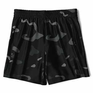 Shorts décontractés en toile taille haute pour hommes avec cordon de serrage réglable, séchage rapide, tissu respirant, motif tendance pour la gym et le fitness - Product Image 3