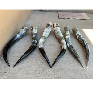 Pièce maîtresse en corne de boeuf faite à la main de décoration intérieure bohème de luxe pour les designers d'intérieur - Product Image 5