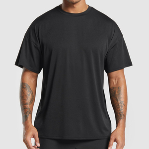 T-shirt blanc à manches courtes et col rond pour homme, coupe classique, décontracté, couleur unie, en jersey de coton, style oversize et ample - Product Image 5