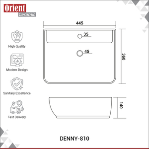 Amazing Offer on Premium Quality Home and Hotel Villa Use White Ceramic Sanitary Ware Hand Wash Basin <b>Table</b> Top Sink for Sale - Product Image 3