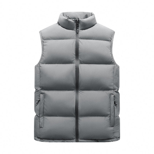 Gilet d'hiver matelassé pour homme de haute qualité, sans manches, sur mesure - Product Image 5