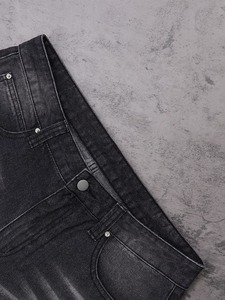Shorts en jean personnalisés pour hommes – Été, respirants, écologiques, haute qualité, logo personnalisé accepté, tissu en coton, style déchiré - Product Image 3