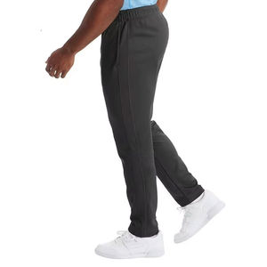 Pantalon de survêtement pour homme en coton French Terry tricoté, avec cordon de serrage, poches, taille mi-haute, pour entraînement sportif, fabrication OEM - Product Image 4
