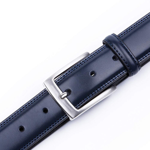 Nouvelle ceinture en cuir pour homme sur mesure avec service OEM, prix de gros, nouvelle ceinture en cuir véritable tendance pour homme - Product Image 5