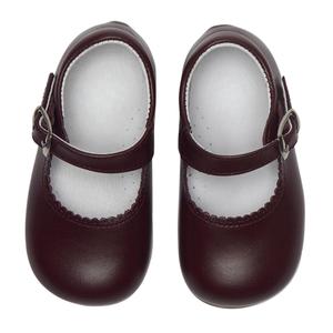 Chaussures en cuir pour enfants, vente en gros, unisexe, bout rond, cuir véritable, fabricant, approvisionnement mondial - Product Image 4