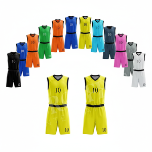 Shorts de basket-ball légers et respirants, uniforme de sport d'équipe OEM ODM, maillot de sublimation confortable de haute qualité - Product Image 1