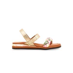 Sandal-KD9712 formelles à talon doré pour filles - Product Image 3