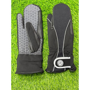 Gants d'équitation imperméables d'hiver avec grip en silicone imprimé, design chaud et coupe-vent - Product Image 1
