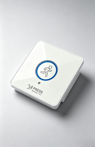 Sistema de Apertura de Puerta de Emergencia Infrarrojo Sin Contacto con Función Reajustable, Estándar del Reino Unido - Product Image 2