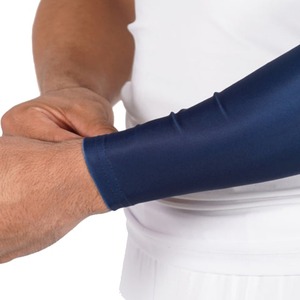 Manchons de compression unisexes en coton personnalisables, ajustement parfait, absorbants, pour la gym et la course, couleur unie - Product Image 4