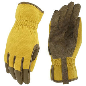 Gants de travail en cuir longs résistants à la chaleur personnalisés avec manchette de sécurité, légers, durables, de haute qualité, service OEM, Pakistan - Product Image 1