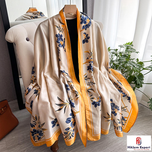 Bufanda Larga de Lujo, Tela Suave, Diseño Estampado, Marca Personalizada, Etiqueta Blanca, Fabricante Textil OEM ODM, MOQ Bajo, Exportación - Product Image 3