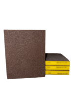 Bloc éponge abrasif industriel en plastique, oxyde d'aluminium, pour ponçage du bois, du métal et du plâtre, haute qualité, durée de vie 2 mois