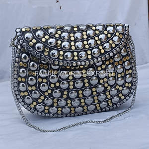 Vente chaude femmes sac de soirée bijou mosaïque métal travail pochette sac à main avec embellissement magnifique pour la fête de mariage par FWE - Product Image 3