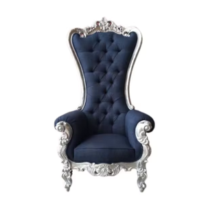 <b>Hotel</b> Premium Luxury King and Queen Throne <b>Chairs</b> For Wedding Event Use Customable Design - Product Image 2