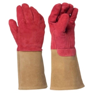Guantes de Cuero Reforzado de Primera Calidad, Guantes de Seguridad Industriales para Protección de Manos para Soldadores - Product Image 3