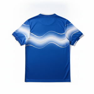 Ensemble d'uniformes de football personnalisés imprimés par transfert thermique – Kits de maillots de football sur mesure avec nom d'équipe et lettres – Haute qualité, anti-plis, pour équipes - Product Image 2