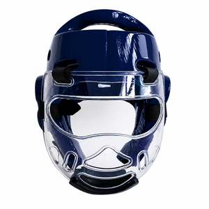 Protector de Cabeza Duradero SULTAN BOXING, Casco Deportivo Protector Facial Transparente para Adultos Unisex, Material de PC, Suela de Cuero, Cierre de Gancho y Bucle - Product Image 6