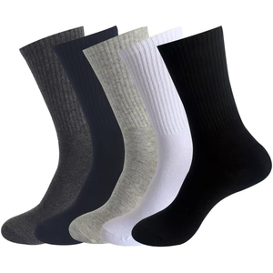 Lightweight Casual <b>Socks</b> Smooth Fabric Texture Elastic Comfort Fit Everyday Clothing Accessory Item - Product Image 3