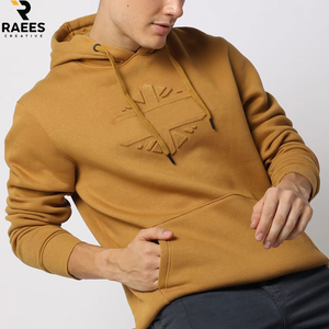 Suéteres con Logotipo en Relieve de Alta Calidad Premium, Sudadera Personalizada Extra Grande, Sudadera con Capucha Blanca con Estampado 3D en Relieve para Hombre - Product Image 5