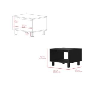 2 pezzi Millville Set da salotto nero - Product Image 3