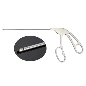 Ciseaux chirurgicaux micro-laryngéens en acier inoxydable, manuels, classe I, instruments de chirurgie réutilisables - Product Image 4