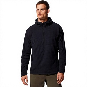 Sweat-shirt ample 100 % polyester avec logo personnalisé imprimé par impression numérique, fermeture éclair métallique, collection automne - Product Image 4