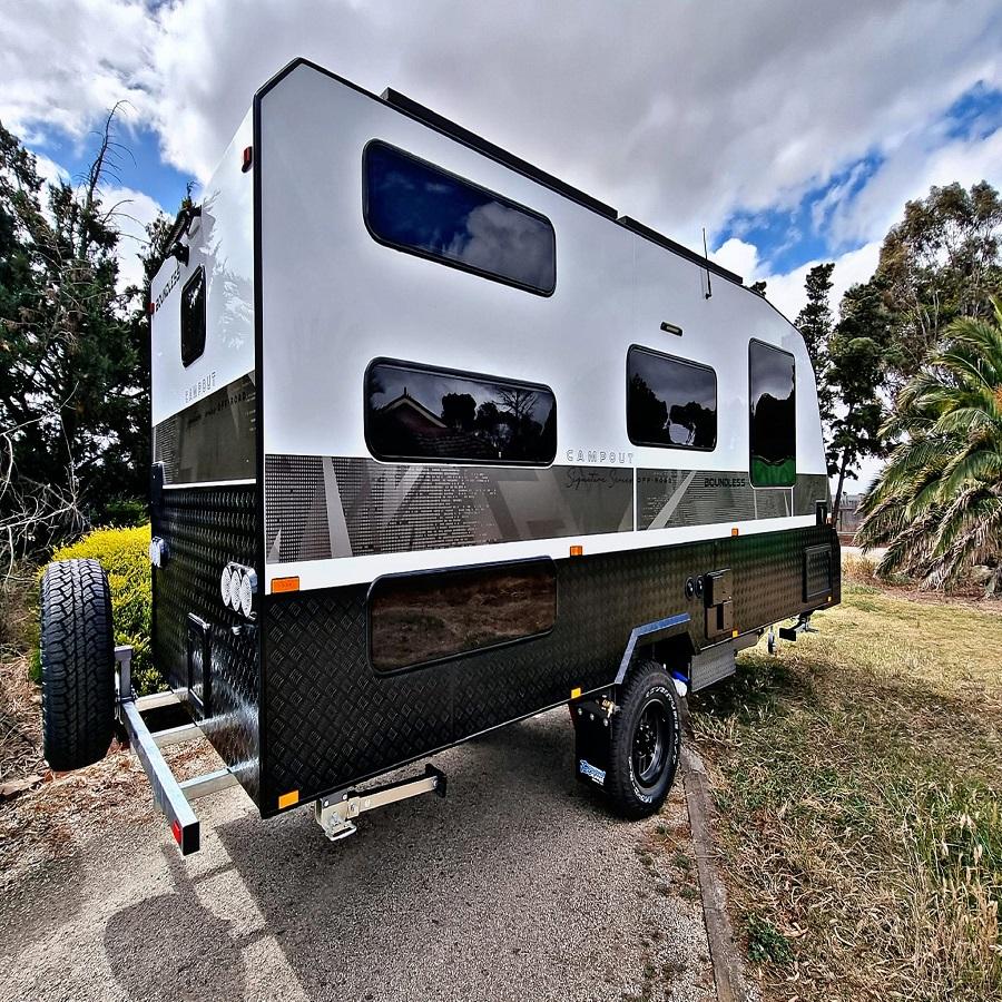 Australian Standard 4x4 Travel Trailer Caravan Off Road RV Slide Out ...
